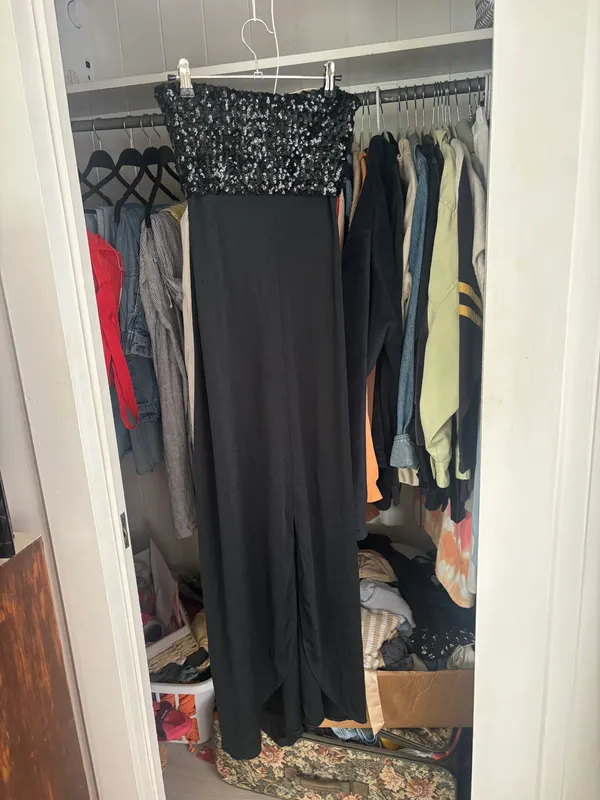 Long Black Dress - Image 10
