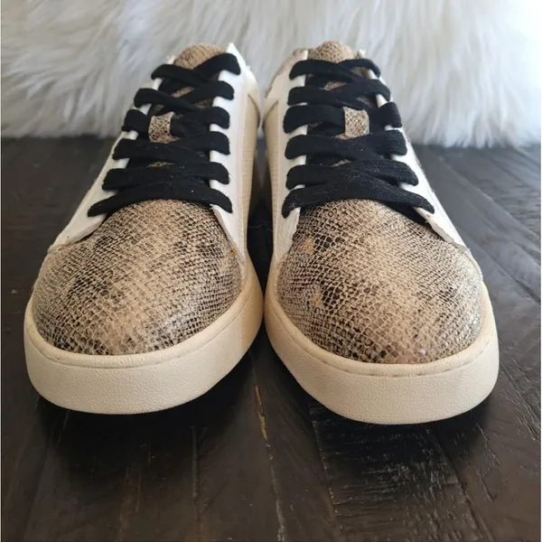 White Raven Sneakers Women’s Size 8.5 Casual Lace-Up Shoes White - Image 3