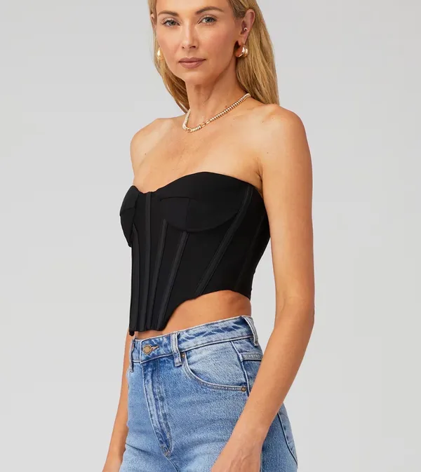 Bardot Corset Top - Image 2