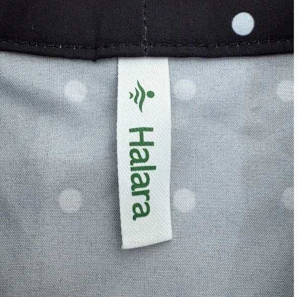 Halara Womens Black White Polka Dot Tie Neck Sleeveless Blouse Size XS NWOT - Image 4