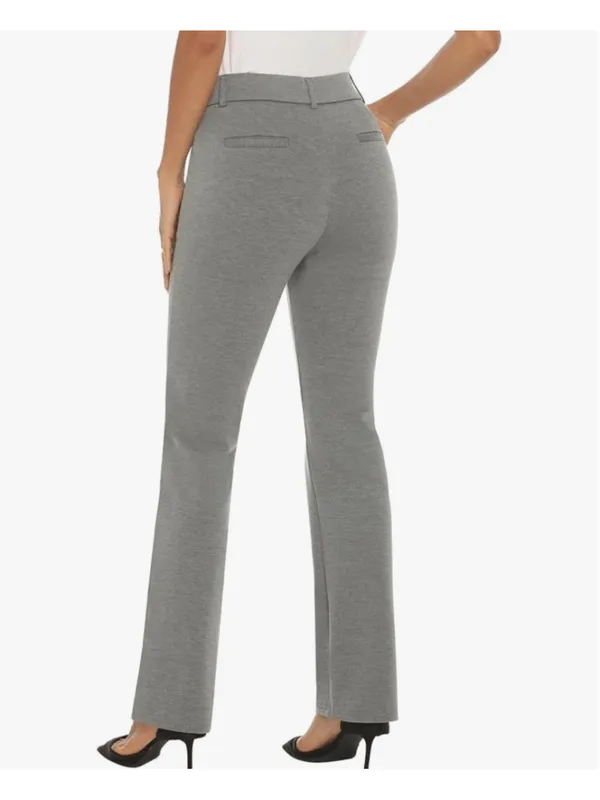 NEW Career Slacks Ease into Comfort Barely Bootcut Stretch Dress Pants 6/32 Tall - Image 2