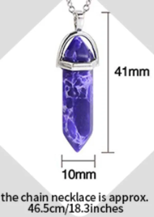 Chakra Crystal Necklace - Image 2