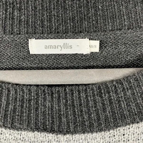 Amaryllis Patchwork Chunky‎ Sweater Women XS/S Cable Knit Academia Lagenlook - Image 8