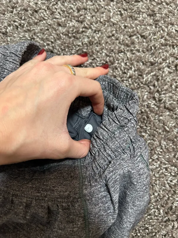 Gray Heather Lululemon Shorts - Image 3