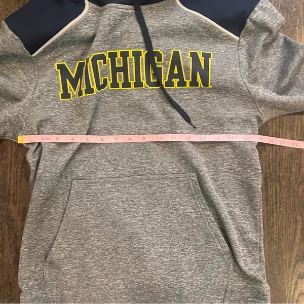 Champion Michigan Hoodie Go Blue Women’s Size Small - Image 7