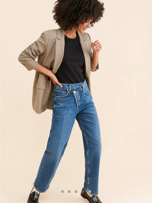 AGOLDE Criss Cross Upsized Jeans - Image 2