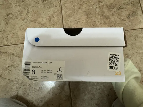 Nike Jordan Low Ice Blue - Image 6