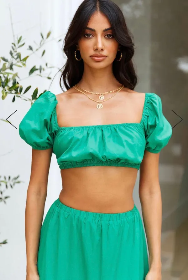 Hello Molly Matching Set - Top & Maxi Skirt - Image 2