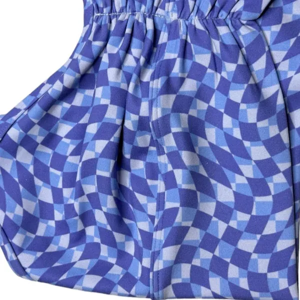 L*Space Blue and White Checkered Leggings - Image 13