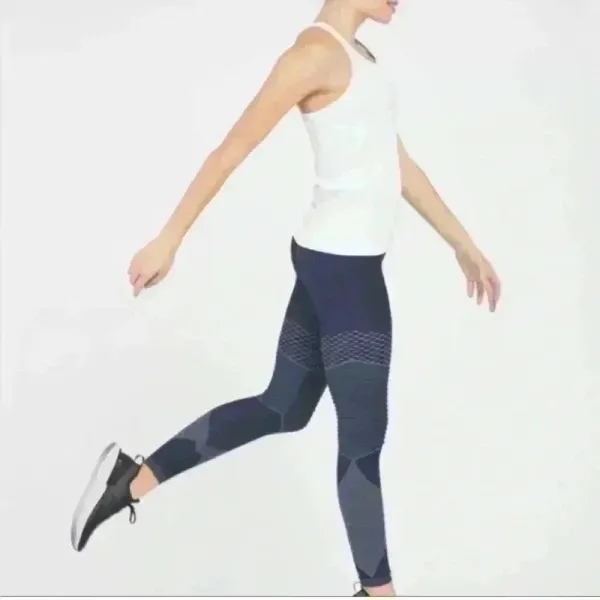 SPANX Women's Indigo Sky Seemless Moto Look‎ at Me Now Leggings Size Small NWT - Image 4