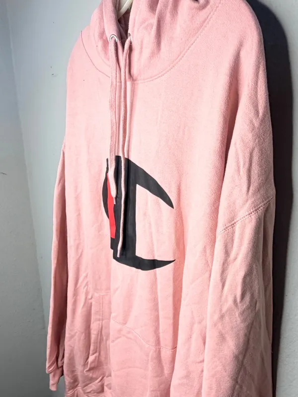 Champion Pink Hoody Sweatshirt - Image 3