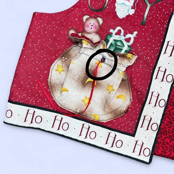Vintage 90’s Christmas Santa Holiday Present Vest - Image 8