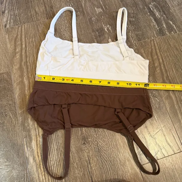 Skims Wear Everywhere Scoop Bralette Brown Loungewear Unpadded Comfy Sleep Bra - Image 4