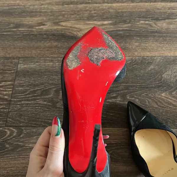 Christian Louboutin Black Heel - Image 6