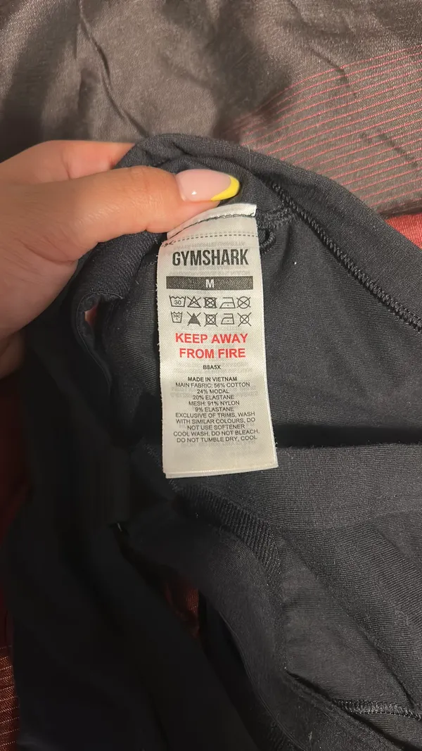 Gymshark Sports Bra Black - Image 3