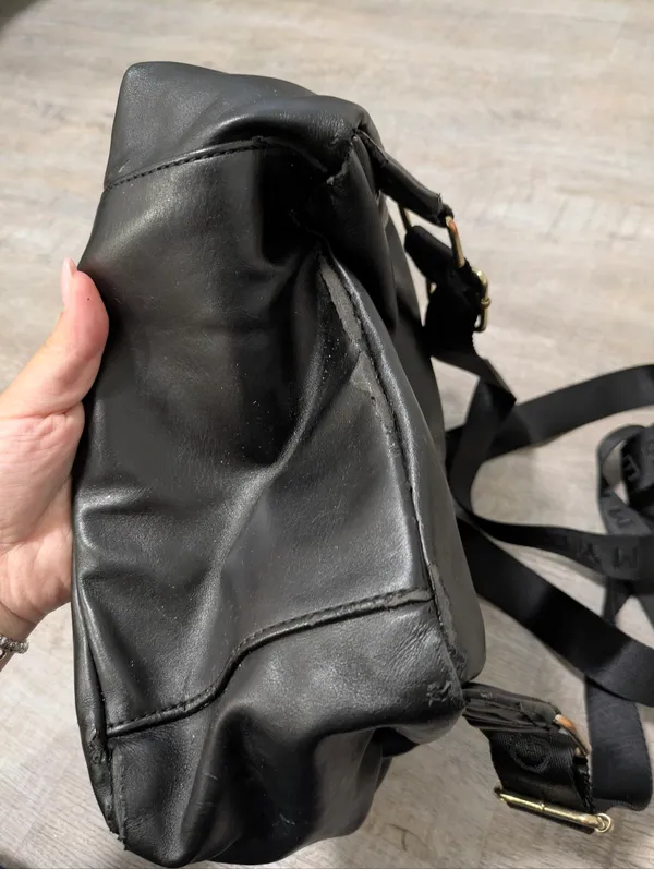 Tommy Hilfiger Black Mini Backpack - Image 5