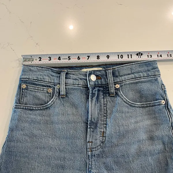 Madewell The Perfect Vintage Crop Jean Rosabelle Wash: Comfort Stretch‎ Edition - Image 11