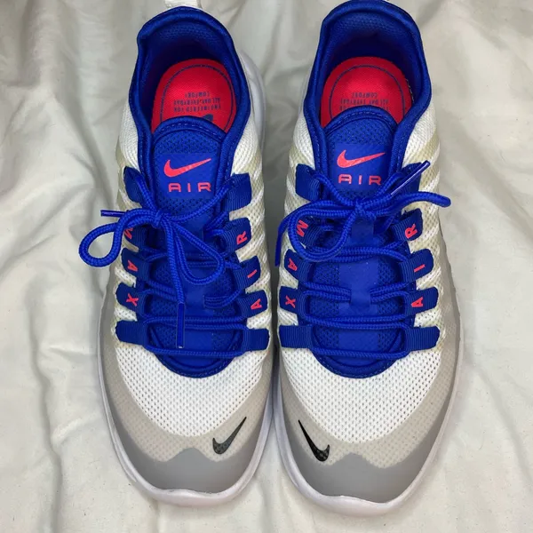 Nike Air Max Axis White /‎ Grey / Blue – Women’s 6 - Image 6