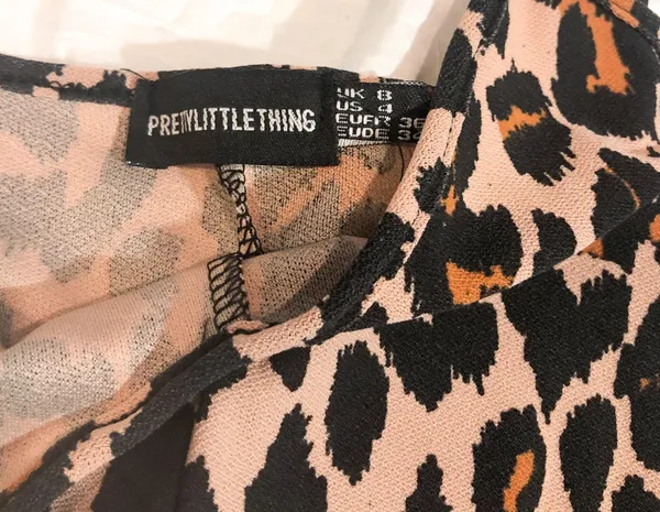 Pretty Little Thing Leopard Print Romper - Image 5