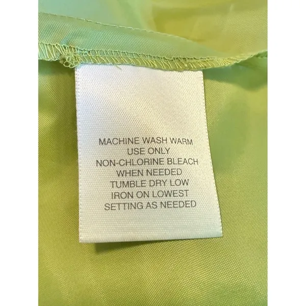 Worthington Semi Formal Midi Dress Sleeveless Green Size 10 Fits Small - Image 10