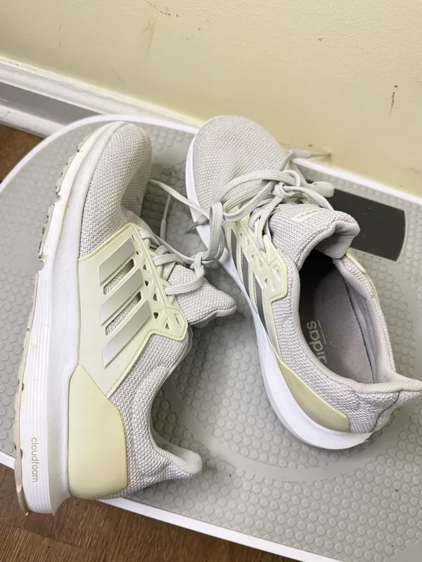Adidas Solyx Cloud Foam Women’s Size 7.5 White Athletic Running Shoes - Image 5