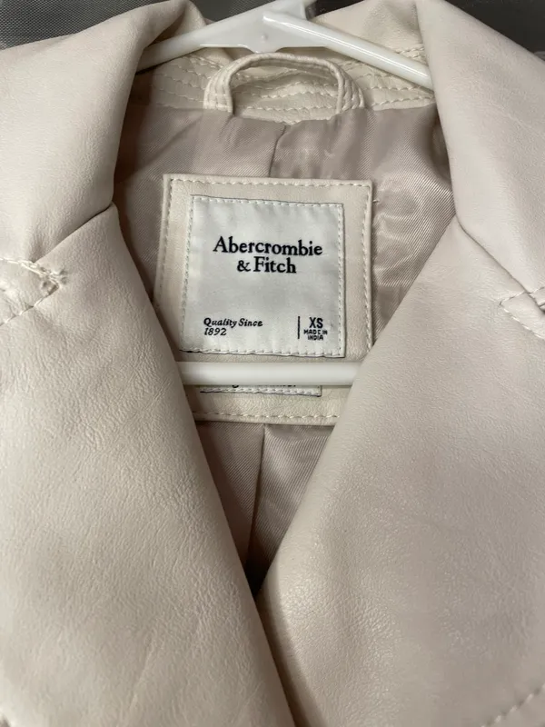 Abercrombie Leather Jacket - Image 3