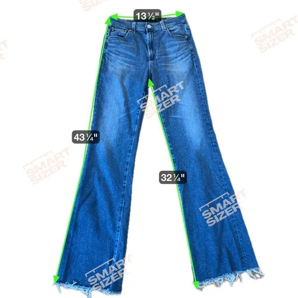 Ag Adriano Goldshmied Alexxis Boot high rise vintage flare jean size 27 - Image 4