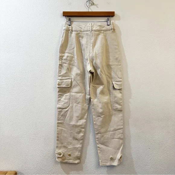 Aritzia‎ Wilfred Free Modern Cargo Preppy Ankle GD Birch Pants Size 4 - Image 6