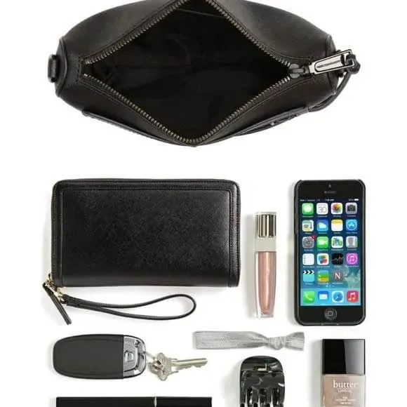 Avery Mini Crossbody Bag Vintage Pink with Silver Hardware - Image 9