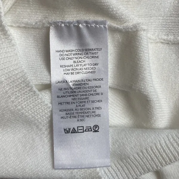 Urban Outfitters Ulla Cut Out Sweater Cream Size Medium - Image 5