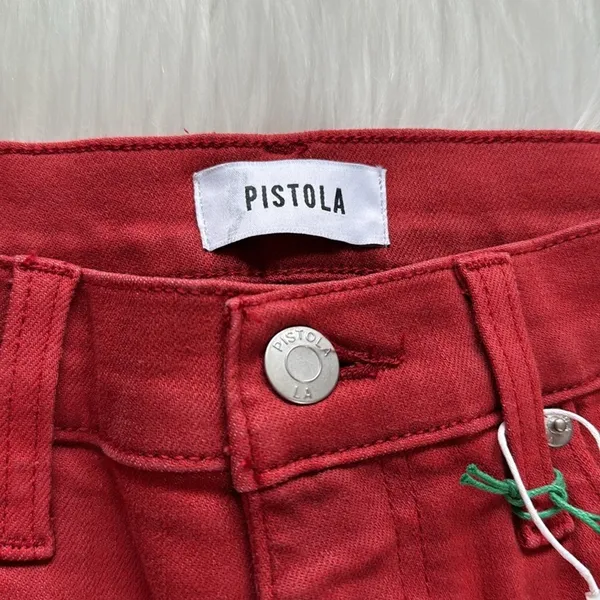 Pistola Rouge Lennon High Rise Crop Boot Jeans - Image 5