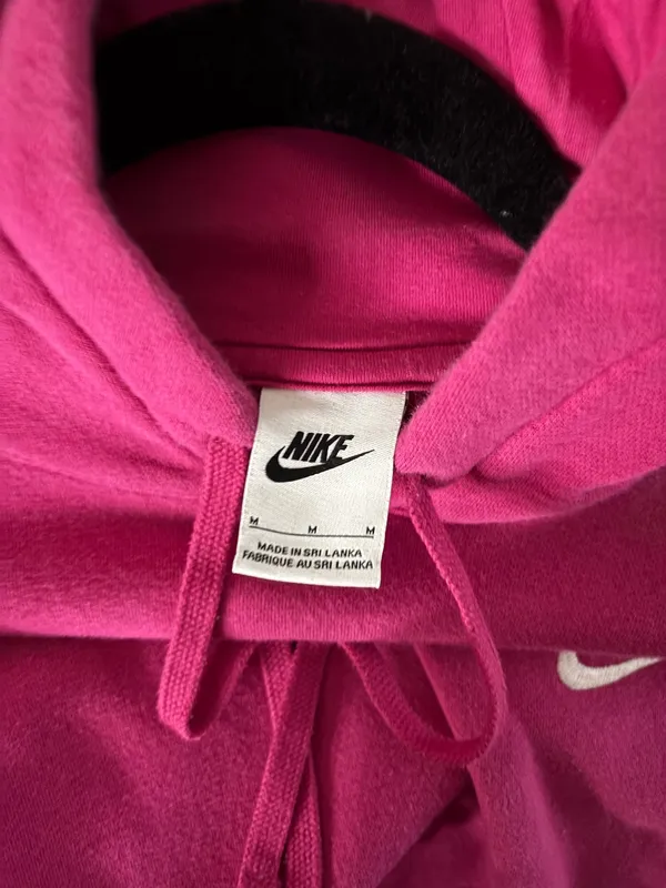 Nike Hoodie Hot Pink - Image 2