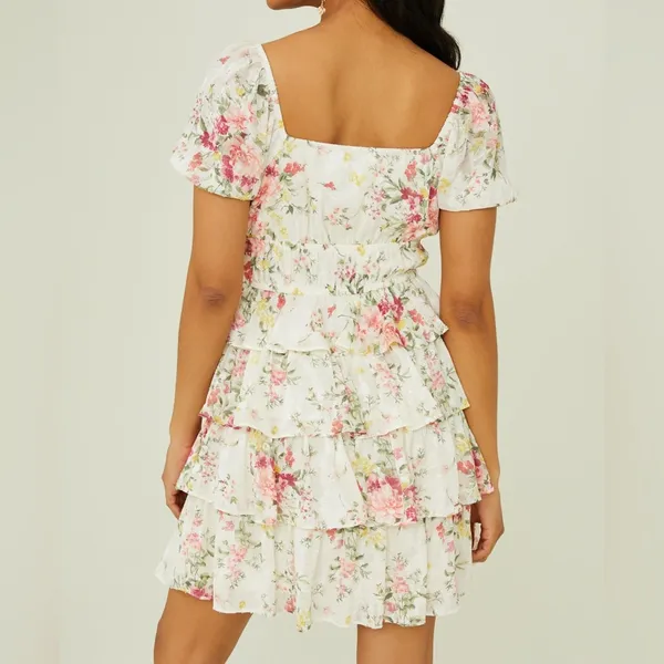 NWT Altar’d State Malia Tiered Floral Dress - Image 3