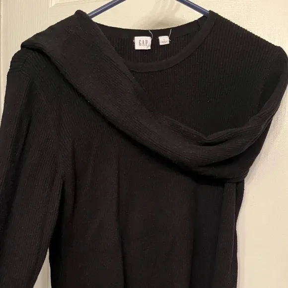 Gap Ribbed Crew Neck Shirt L - Image 4