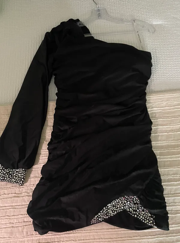 Homecoming Dresses Black Size 8 - Image 2