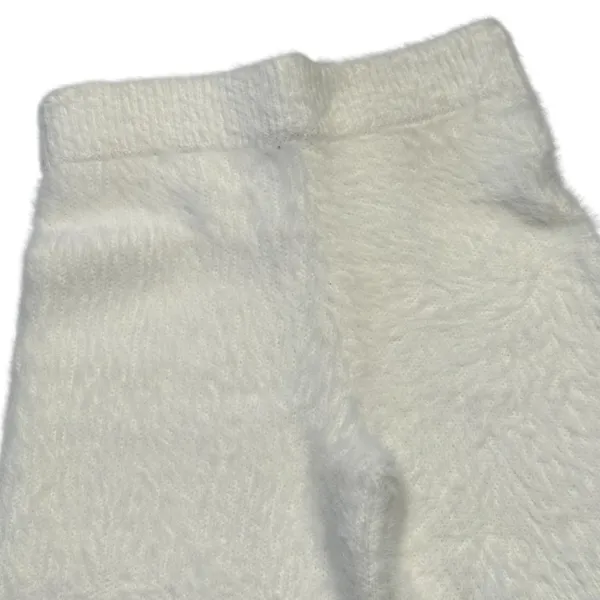 NEW Hidden Brand White Eyelash Lounge Cozy High‎ Rise Mini Shorts Women's Size S - Image 7
