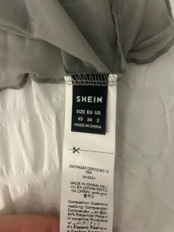 SheIn Grey Party Set - Image 4