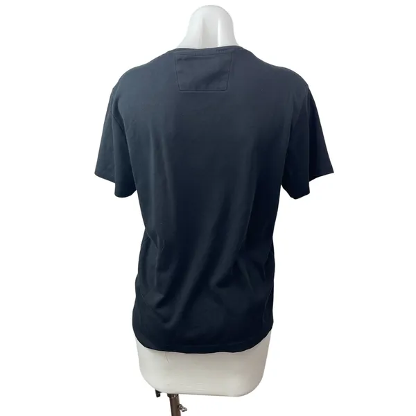Banana Republic Women's Black Short Sleeve Crew Neck T Shirt Tee Top Size M - Image 4