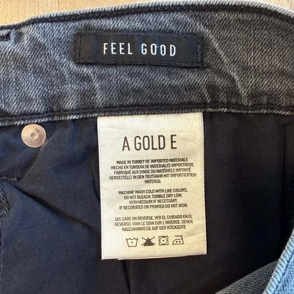 AGOLDE Feel Good Mid-Rise Distressed Slim Fit Ankle Crop Jeans, 29 - Image 9