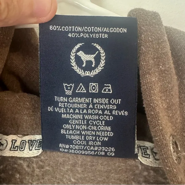 Y2K VS PINK Sequins Full Zip Jacket - Image 5