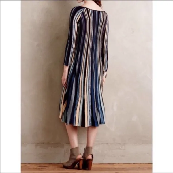 Anthropologie Moth‎ multi colored dress size S - Image 2