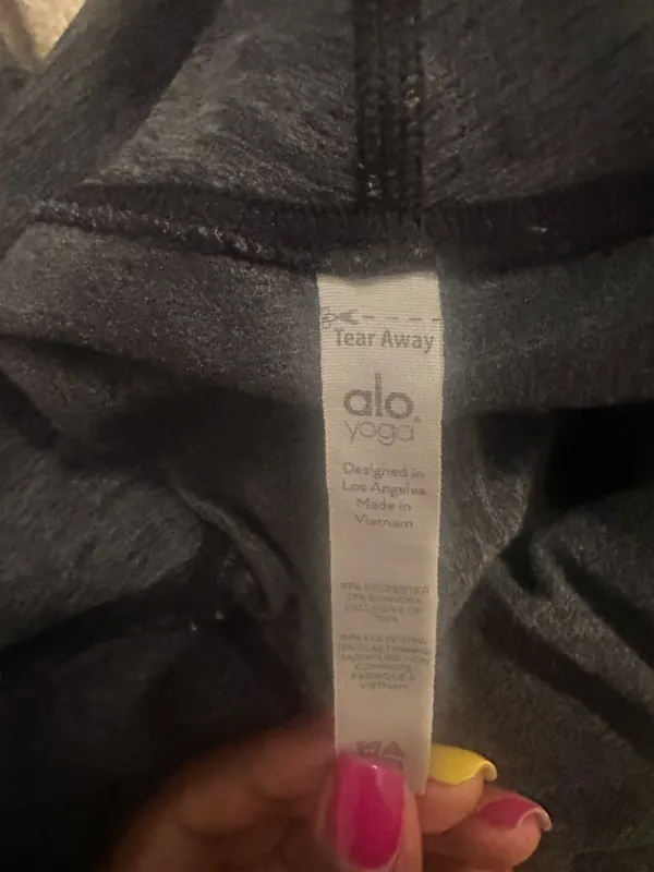 ALO grey high waisted leggings - Image 2