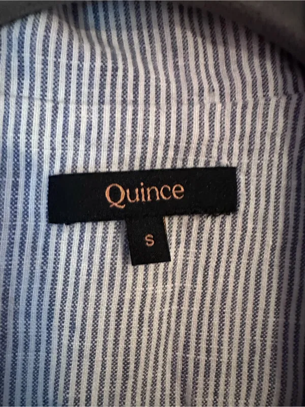 Quince | 100% European Linen Short Sleeve Shirt, Small - Image 8