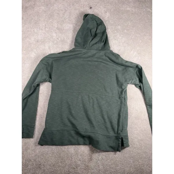 Carhartt Women's Newberry Cowl Neck Hoodie‎ Green Pullover M *bleach Spot Show - Image 9