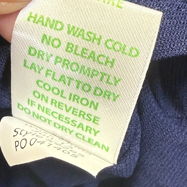 Lilly Pulitzer Navy Blue Colorblock Sleeveless Ponte Dress 59285 XS - Image 6