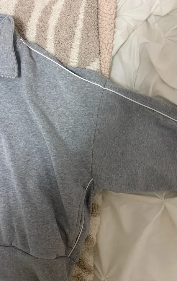 Athleta Grey Quarter-Zip - Image 3