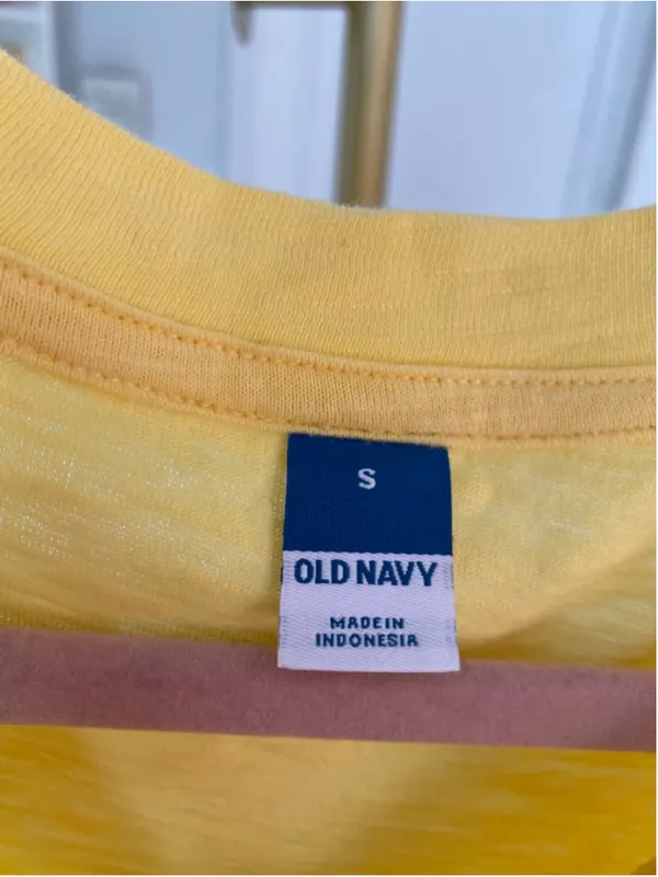 Old Navy Mini Dress Butter Yellow Coastal Cottagecore Tiered S Soft Quiet Luxury - Image 5