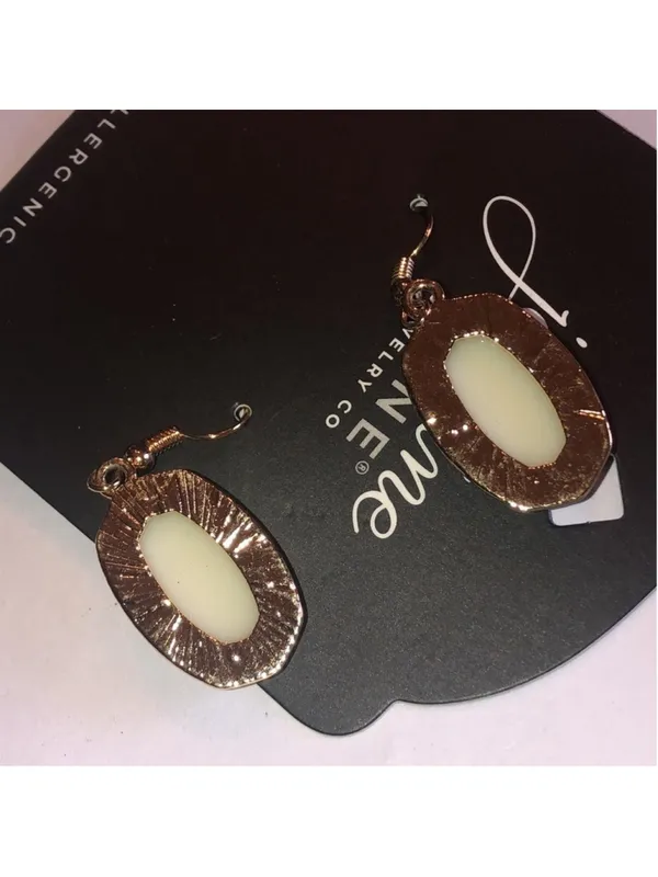 Jasmine Lane Gold Tone and Silver Tone Dangle Drop Boho Earrings - Image 5