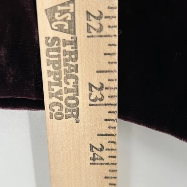 Sundance Plum Silk Blend Velvet Blazer Jacket Sz 4 Petite Notch Lapel Workwear‎ - Image 10