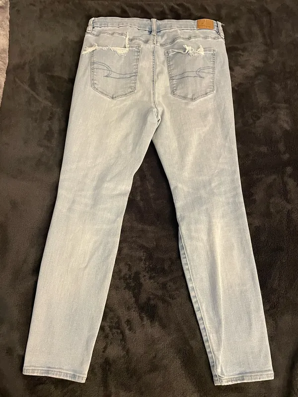 American Eagle Curvy Next Level Stretch High-Rise Jeggings - Image 2